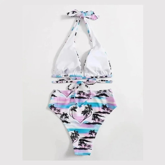 NEW! “Sunset On The Beach” High Waisted Bottoms - Picture 9 of 12